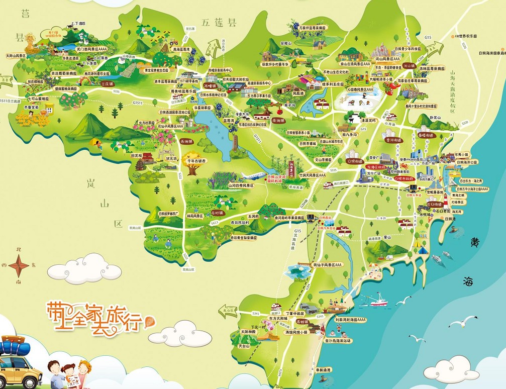 迎江景区使用手绘地图给景区能带来什么好处？